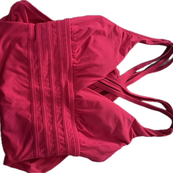 La Blanca Women's Fuchsia One-Piece Swimsuit - Picture 6 of 7